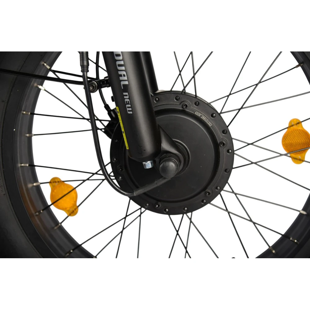 Электровелосипед Eltreco BAD DUAL NEW Чёрный-матовый 8